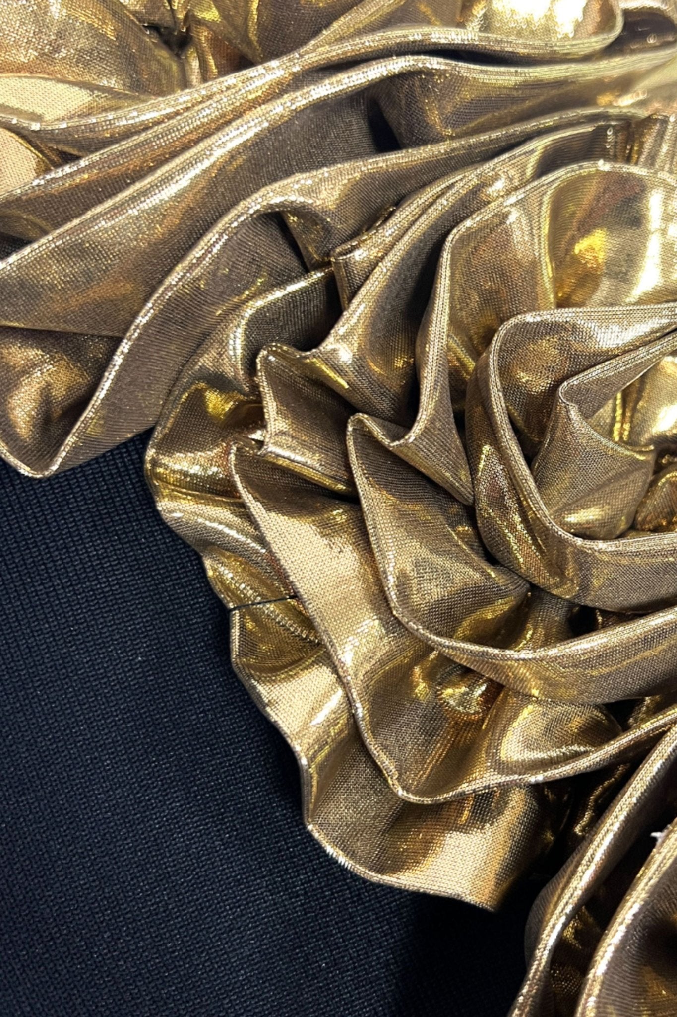 Black Asymmetric Neckline Maxi Dress